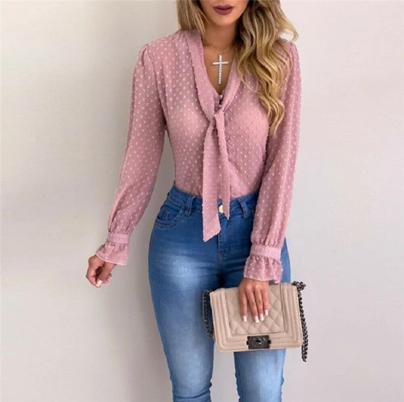 Long Sleeve Women Blouses Shirts Sexy V Neck Female Ladies Mesh Sheer Long Sleeve Top Shirt Blouse Casual Tee Shirt Modern Work Blouse Long Sleeve Women Blouses Shirts Sexy V Neck Female Ladies Mesh Sheer Long Sleeve Top Shirt Blouse Casual Tee Shirt Modern Work Blouse