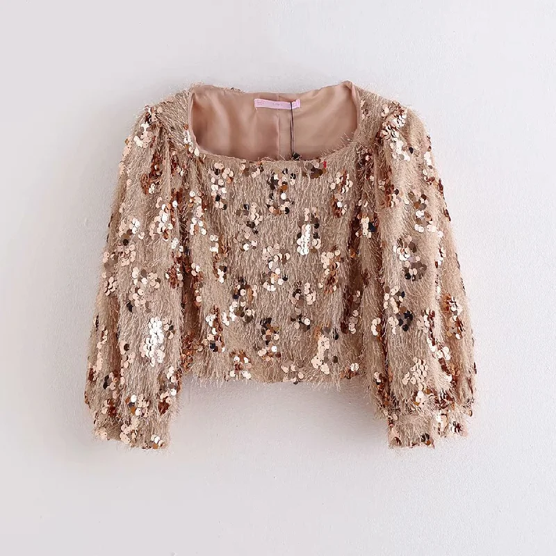 women high street sequins embroidery casual short blouses ladies patchwork chic lantern sleeve shirt tassel blusas tops LS4241 Smart Business Blouse women high street sequins embroidery casual short blouses ladies patchwork chic lantern sleeve shirt tassel blusas tops LS4241 Smart Business Blouse