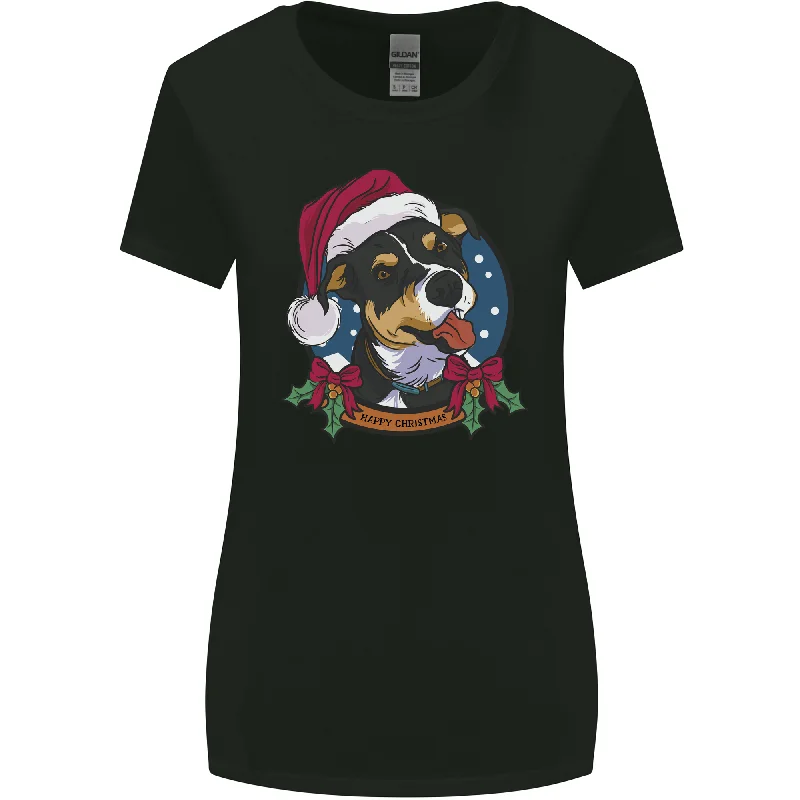 Christmas Doberman Dog Xmas Womens Wider Cut T-Shirt Chenille Fabric Brocade Fabric Lace Fabric Christmas Doberman Dog Xmas Womens Wider Cut T-Shirt Chenille Fabric Brocade Fabric Lace Fabric