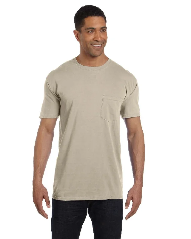 Comfort Colors Garment-Dyed Pocket T-Shirt | Sandstone Rayon Fabric Velvet Fabric Corduroy Fabric Comfort Colors Garment-Dyed Pocket T-Shirt | Sandstone Rayon Fabric Velvet Fabric Corduroy Fabric