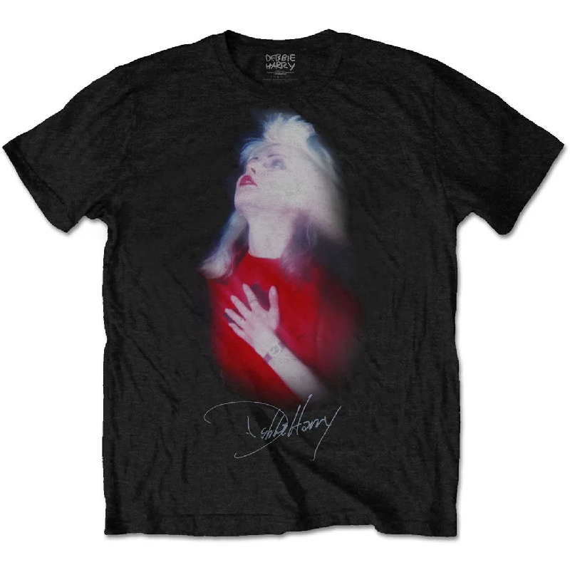 Debbie Harry | Official Band T-Shirt | Blur Zippered Front Buttoned Front Snap Front Debbie Harry | Official Band T-Shirt | Blur Zippered Front Buttoned Front Snap Front