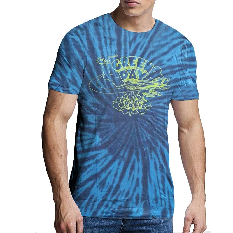 Green Day | Official Band T-Shirt | Dookie Line Art (Wash Collection) Ribbed Striped Patterned Green Day | Official Band T-Shirt | Dookie Line Art (Wash Collection) Ribbed Striped Patterned