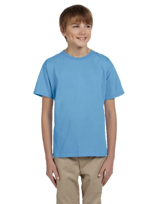 Gildan Ultra Cotton Youth Heavyweight T-Shirt | Carolina Blue Front Pockets Side Pockets Patch Pockets Gildan Ultra Cotton Youth Heavyweight T-Shirt | Carolina Blue Front Pockets Side Pockets Patch Pockets