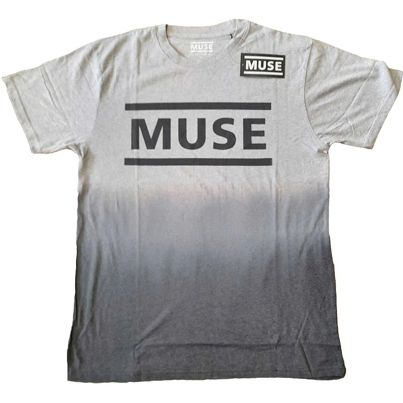 Muse | Official Band T-Shirt | Logo (Wash Collection) Zippered Front Buttoned Front Snap Front Muse | Official Band T-Shirt | Logo (Wash Collection) Zippered Front Buttoned Front Snap Front