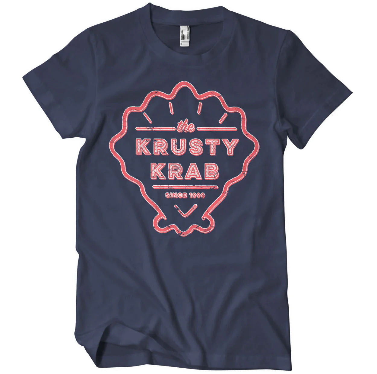 Spongebob | Official Band T-Shirt | The Krusty Krab Since 1999 Front Pockets Side Pockets Patch Pockets Spongebob | Official Band T-Shirt | The Krusty Krab Since 1999 Front Pockets Side Pockets Patch Pockets