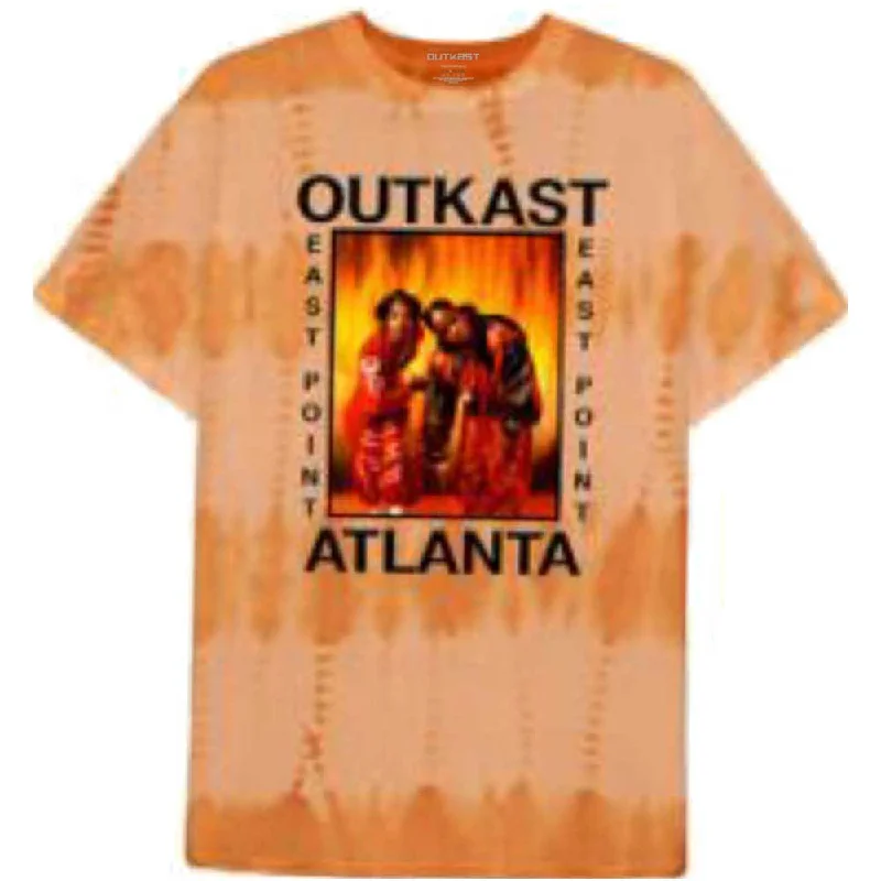 Outkast | Official Band T-Shirt | Atlanta (Wash Collection) Solid Color Striped Floral Outkast | Official Band T-Shirt | Atlanta (Wash Collection) Solid Color Striped Floral