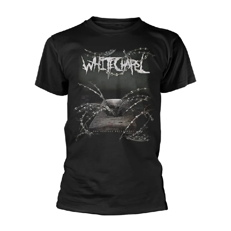 Whitechapel | Official Band T-Shirt | The Somatic Defilement Notch Collar Peter Pan Collar Cowl Neck Whitechapel | Official Band T-Shirt | The Somatic Defilement Notch Collar Peter Pan Collar Cowl Neck