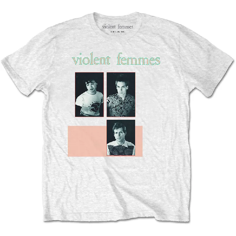 Violent Femmes | Official Band T-Shirt | Vintage Band Photo Zippered Front Buttoned Front Snap Front Violent Femmes | Official Band T-Shirt | Vintage Band Photo Zippered Front Buttoned Front Snap Front