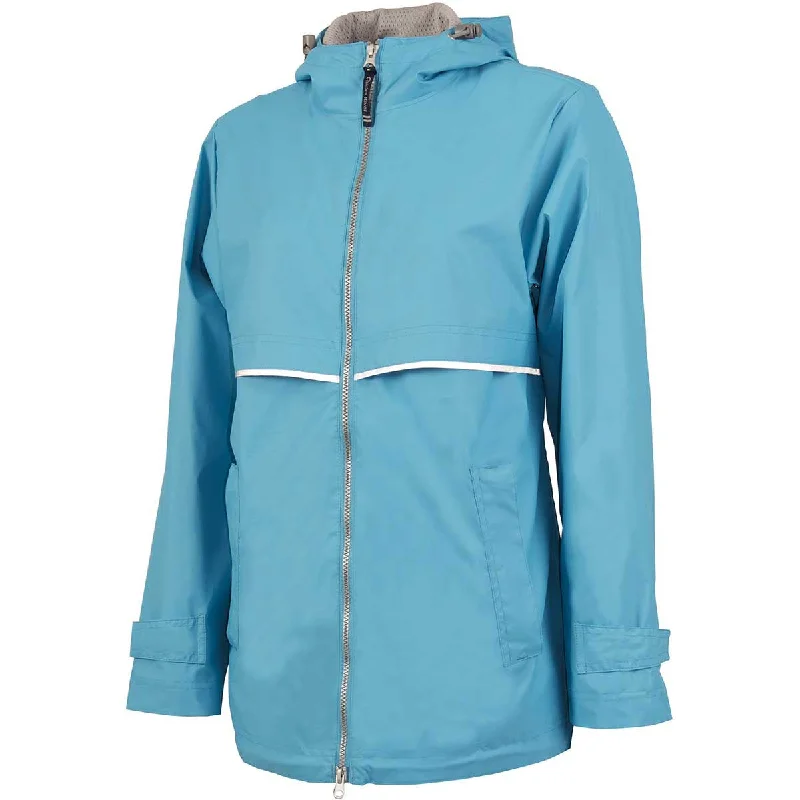 Charles River Women's Wave/Reflective New Englander Rain Jacket Striped Jacket Polka Dot Jacket Floral Jacket Charles River Women's Wave/Reflective New Englander Rain Jacket Striped Jacket Polka Dot Jacket Floral Jacket