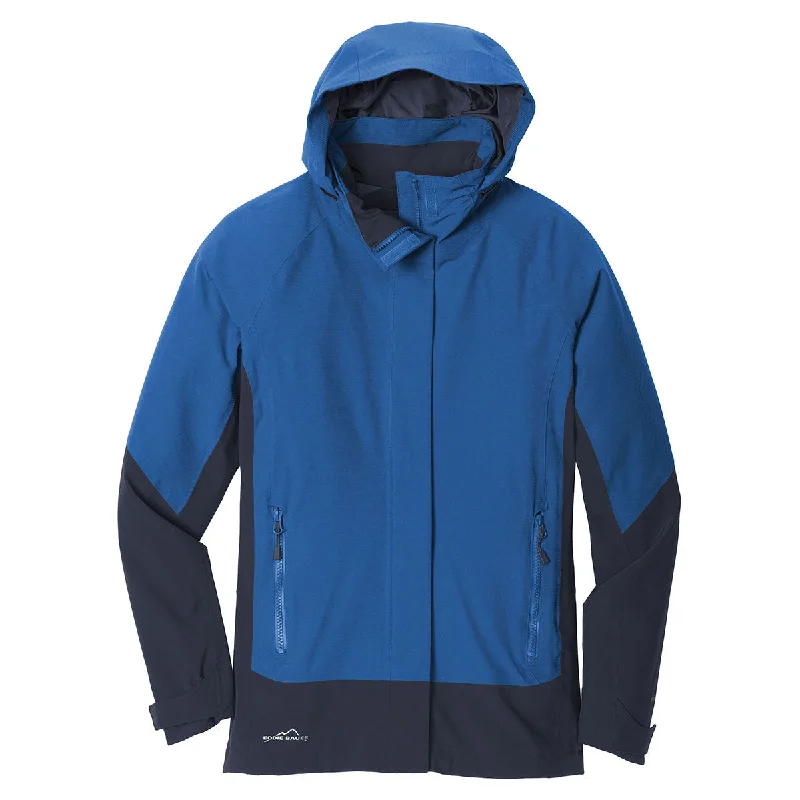 Eddie Bauer Women's Cobalt Blue/River Blue WeatherEdge Jacket Fleece Jacket Down Jacket Feather Jacket Eddie Bauer Women's Cobalt Blue/River Blue WeatherEdge Jacket Fleece Jacket Down Jacket Feather Jacket