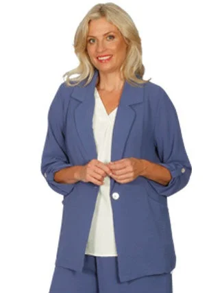 Emily Adams Palazzo Jacket (Black only) Zippered Jacket Buttoned Jacket Snapped Jacket Emily Adams Palazzo Jacket (Black only) Zippered Jacket Buttoned Jacket Snapped Jacket