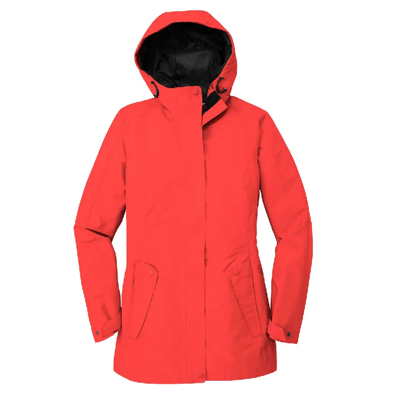 Port Authority Women's Red Pepper Collective Outer Shell Jacket Tiered Jacket Buttoned Jacket Zippered Jacket Port Authority Women's Red Pepper Collective Outer Shell Jacket Tiered Jacket Buttoned Jacket Zippered Jacket