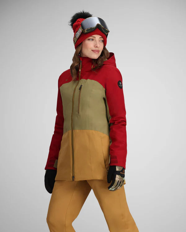 Obermeyer Women's First Chair Jacket One-Shoulder Jacket Off-the-Shoulder Jacket Asymmetrical Jacket Obermeyer Women's First Chair Jacket One-Shoulder Jacket Off-the-Shoulder Jacket Asymmetrical Jacket