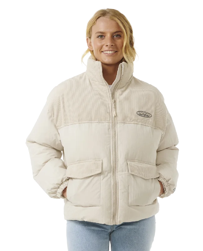 High Tide Mixed Cord Jacket in Off White One-Shoulder Jacket Off-the-Shoulder Jacket Asymmetrical Jacket High Tide Mixed Cord Jacket in Off White One-Shoulder Jacket Off-the-Shoulder Jacket Asymmetrical Jacket