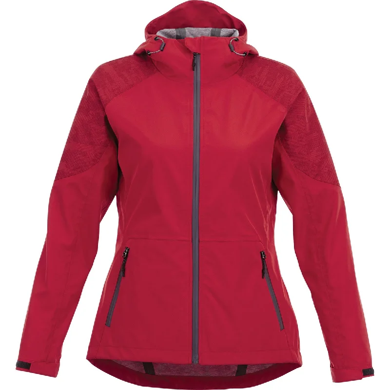 Elevate Women's Vintage Red Index Softshell Jacket Trench Coat Raincoat Waterproof Jacket Elevate Women's Vintage Red Index Softshell Jacket Trench Coat Raincoat Waterproof Jacket