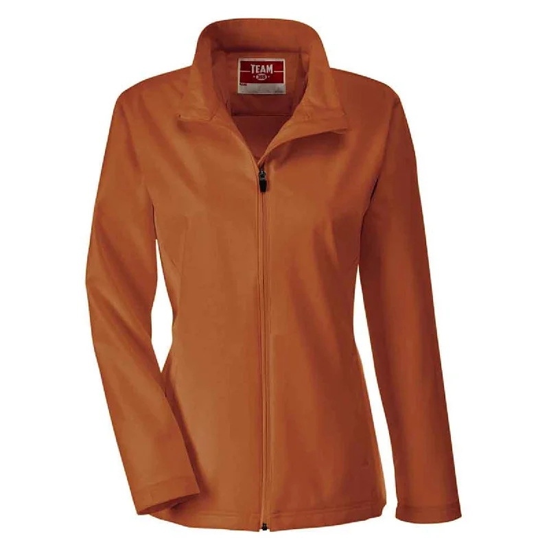 Team 365 Women's Sport Burnt orange Leader Soft Shell Jacket Satin Jacket Silk Jacket Chiffon Jacket Team 365 Women's Sport Burnt orange Leader Soft Shell Jacket Satin Jacket Silk Jacket Chiffon Jacket