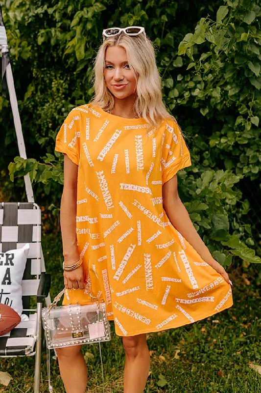 School Spirit Sequin Embroidered Mini Dress in Tennessee Stylish Sweetheart Mini Dress School Spirit Sequin Embroidered Mini Dress in Tennessee Stylish Sweetheart Mini Dress