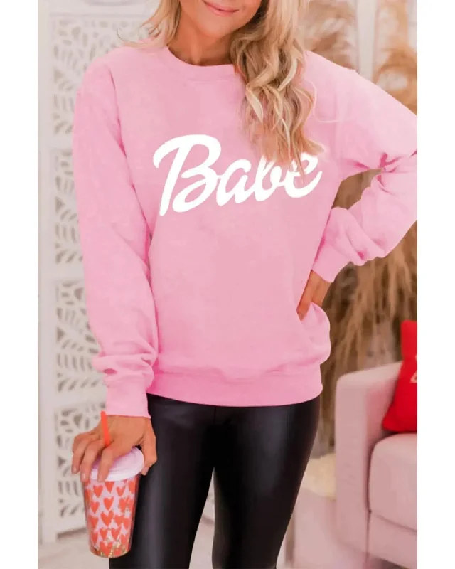 Azura Exchange Letters Print Sweatshirt with Ribbed Knit Trim - M Hoodie with Illustration Artistic Creative Azura Exchange Letters Print Sweatshirt with Ribbed Knit Trim - M Hoodie with Illustration Artistic Creative