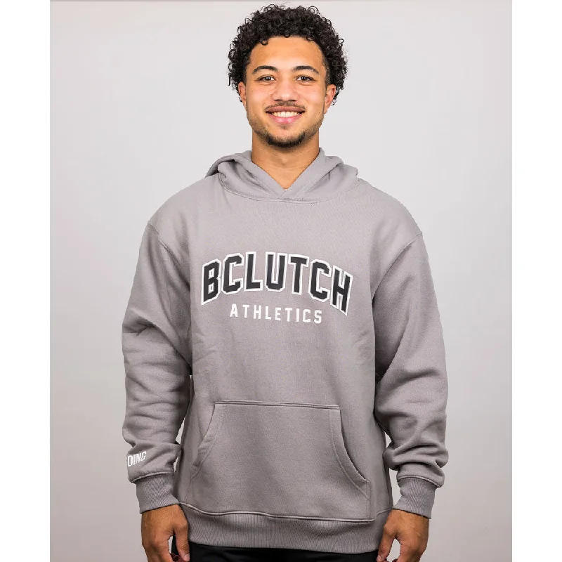 BCLUTCH PREMIUM GREY HOODIE Hoodie with Pastel Soft Subtle