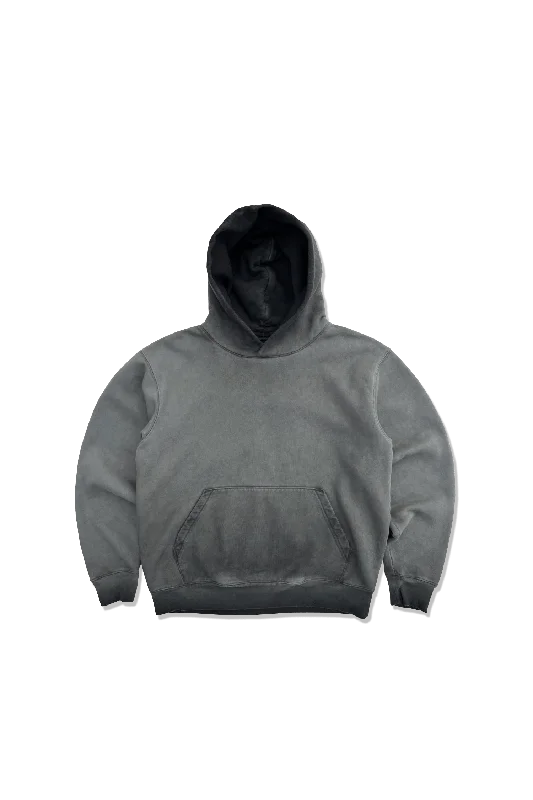 Exclusive Recess Hoodie V2 - Midnight Terrain Hoodie with Tied Waist Feminine Flattering Exclusive Recess Hoodie V2 - Midnight Terrain Hoodie with Tied Waist Feminine Flattering
