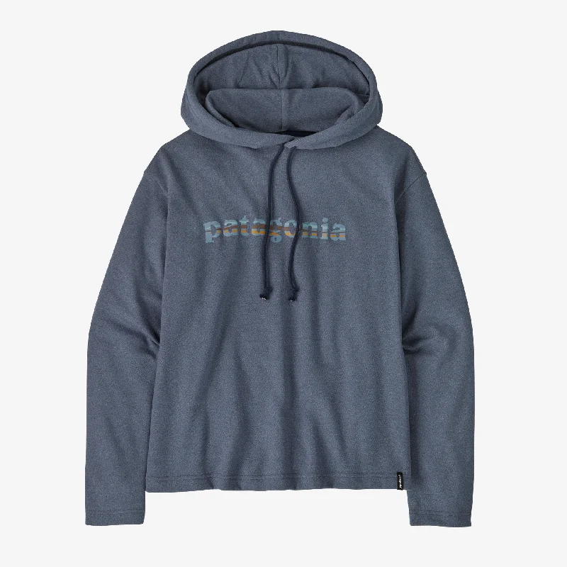 Women's Lightweight '73 Text Logo Wildrise Hoody Hoodie with Gradient Ombre Colorful Women's Lightweight '73 Text Logo Wildrise Hoody Hoodie with Gradient Ombre Colorful