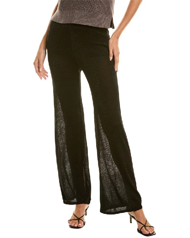 525 America Clover Lurex Wide Leg Pant Formal Dress Pants