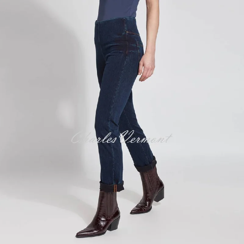 Lysse Boyfriend Denim Jean with Back Pockets – Style 1450 (Indigo) Cozy Wide-Legged Jeans Lysse Boyfriend Denim Jean with Back Pockets – Style 1450 (Indigo) Cozy Wide-Legged Jeans